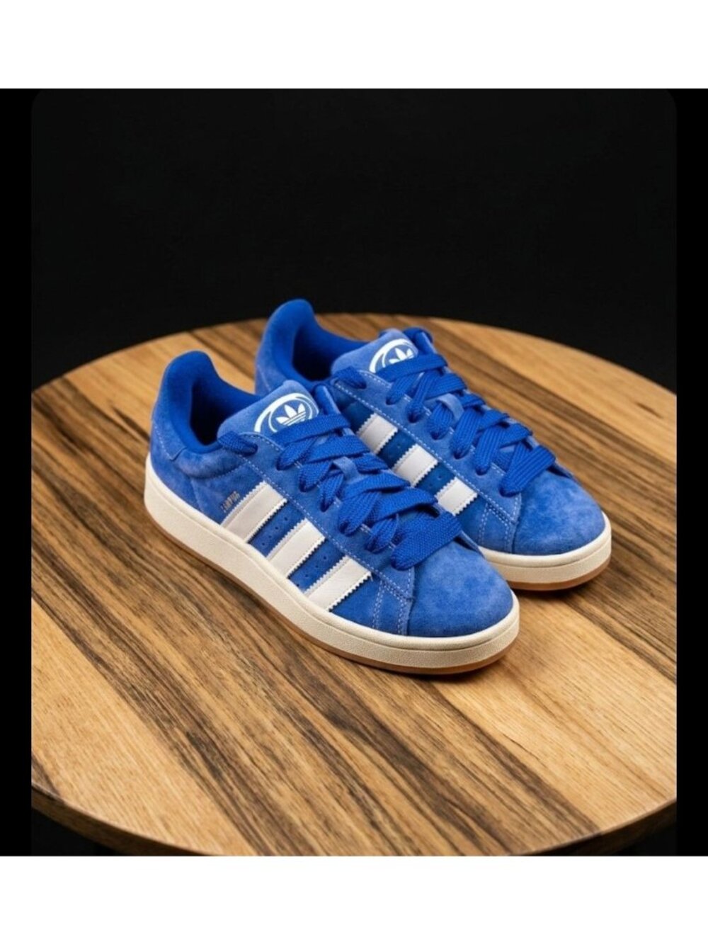 Adidas Upper Suede Campus 00s Lucid Blue/Cloud White Sneakers  M 7.5 / W 8.5
